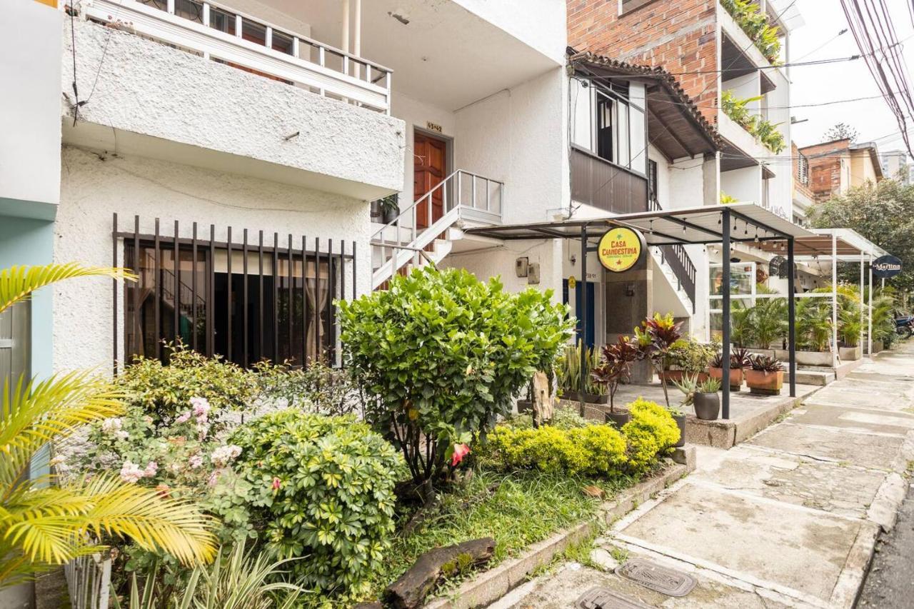 Hotel Casa Clandestina Medellín Exterior foto